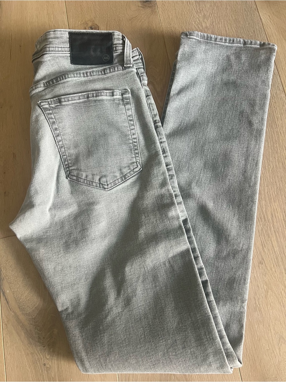 AG Men’s Tellis Modern Slim, "Gray Stretch", style number "1783STSRUFF”, 33x34